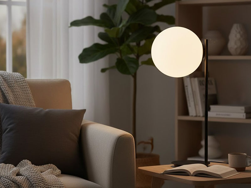 Living Room Minimalist Globe Lamp