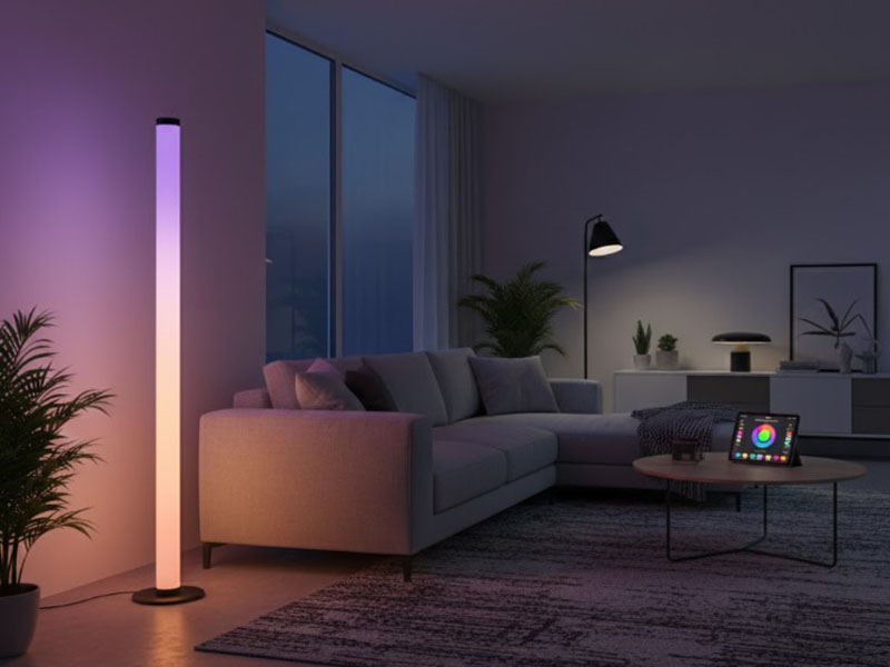 Living Room Smart Color-changing Floor Lamp