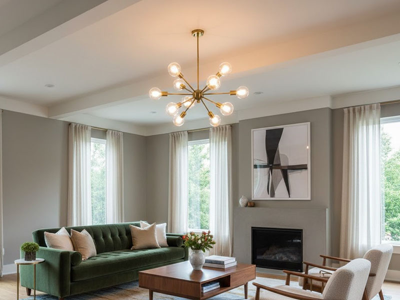 Living Room Sputnik Chandelier