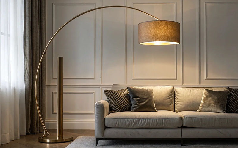 Living Room Arc Floor Lamp