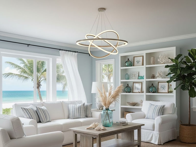 Living Room Smart Led Chandelier