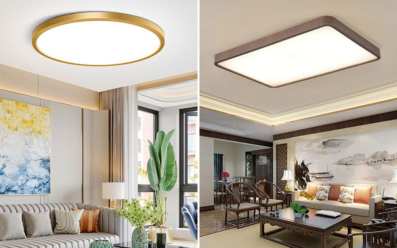 Livingroom Flush Mount Ceiling Lights For Low Ceilings