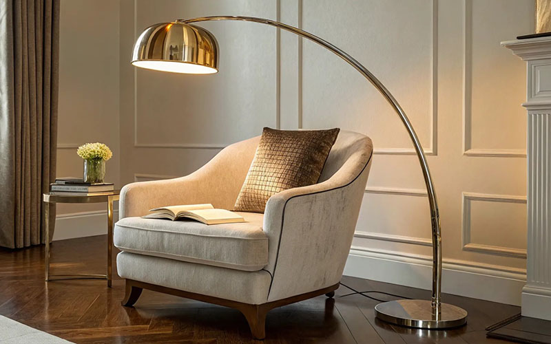 Livingroom Gold Luxury Floor Lamp