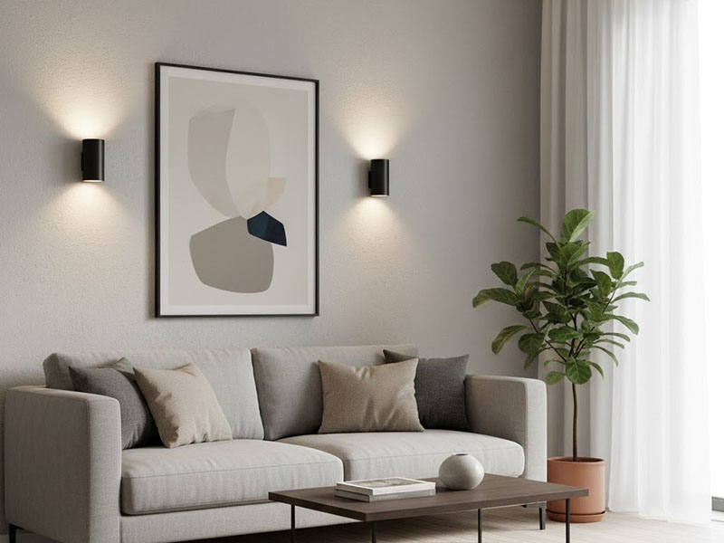 Livingroom Minimal Cylinder Wall Sconces