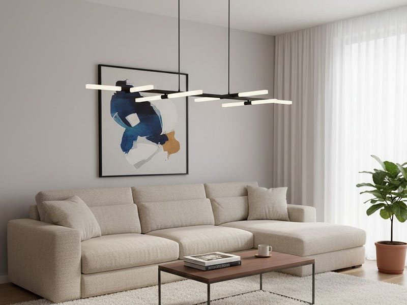 Livingroom Modern Linear Chandelier