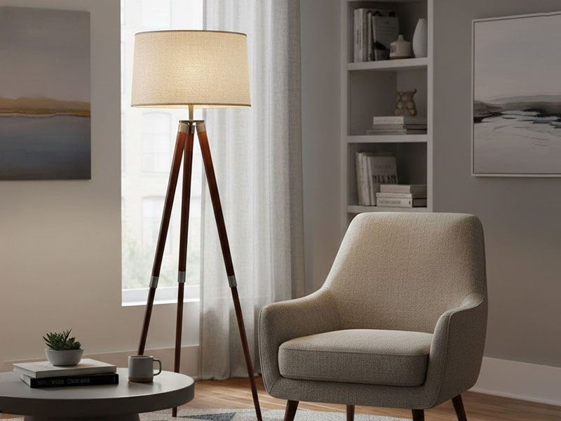 Livingroom Tripod Statement Lamp