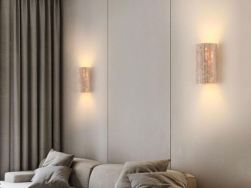 Livingroom Wabi-sabi Textured Wall Sconces