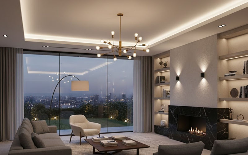 Modern Living Room Lighting Ideas