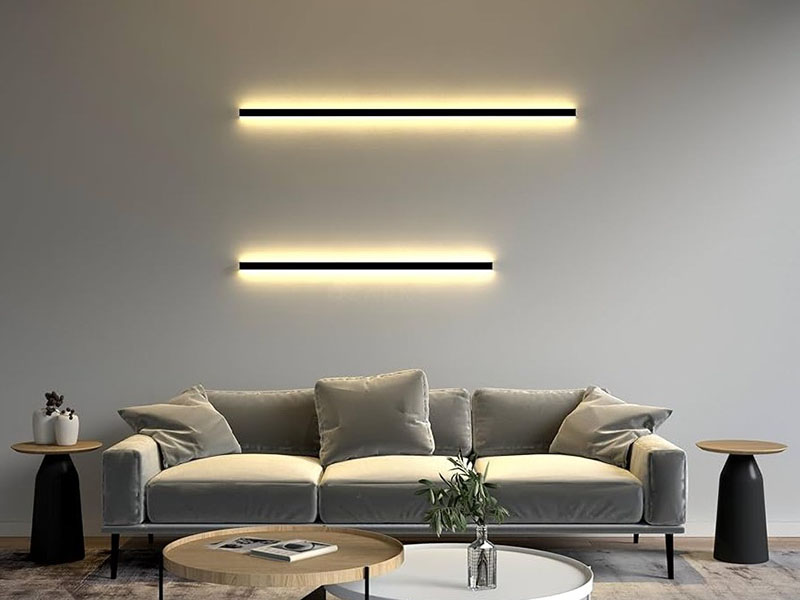 Modern Minimalist Led Sconces Livingroom