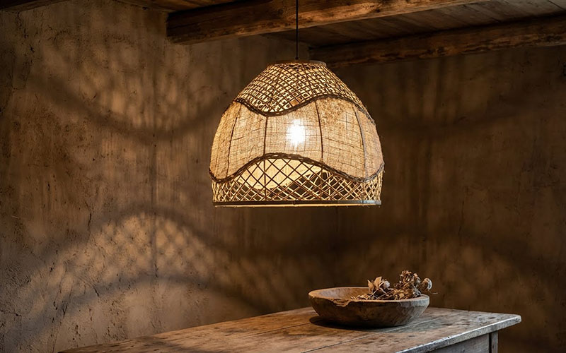Natural Materials Shape The Glow