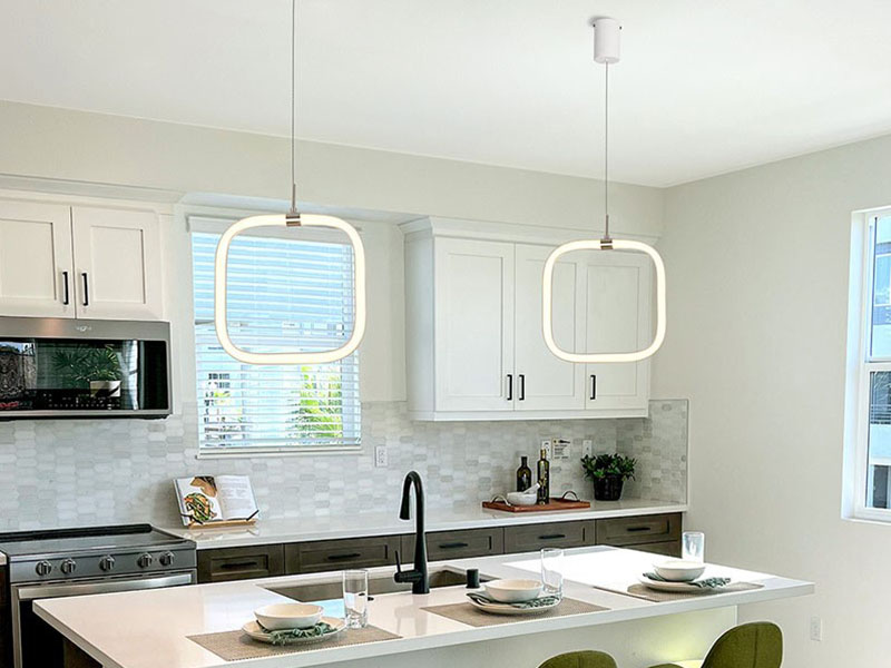 Over Sink Led Pendant Lights With Energy-saving Features