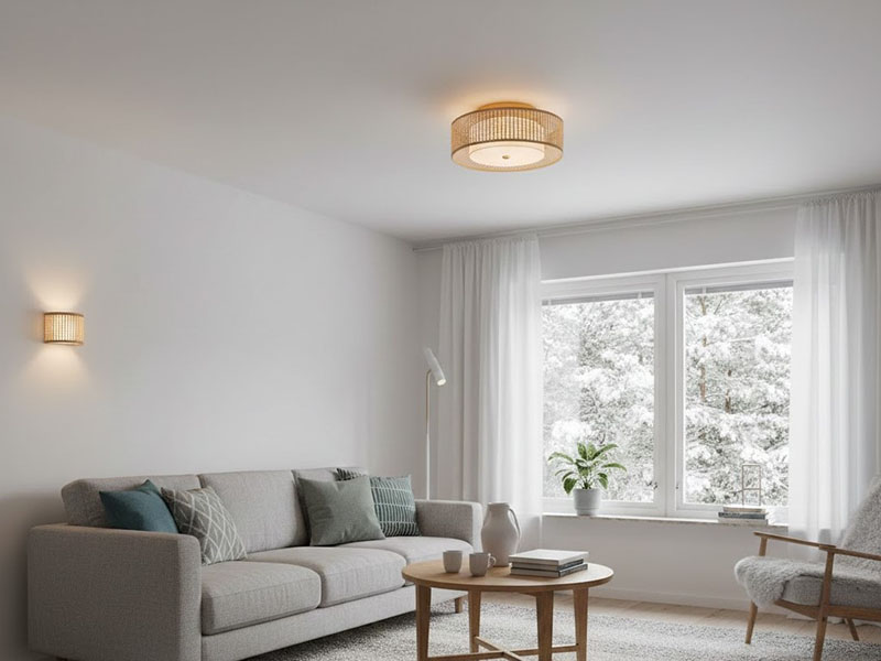 Scandinavian Living Room Lighting Ideas