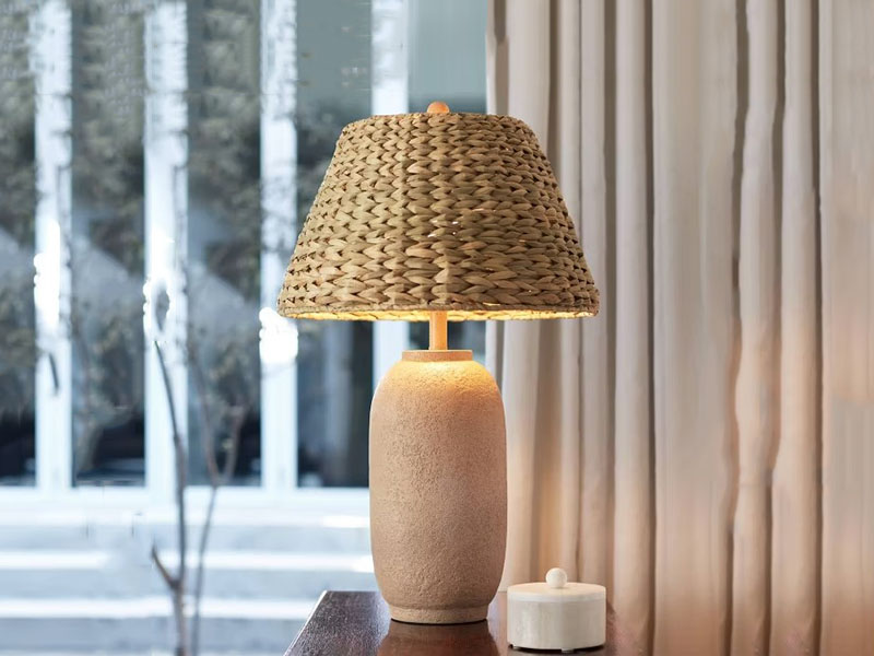 Seagrass Table Lamp