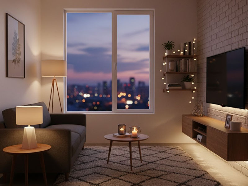 Small Living Room Lighting Ideas