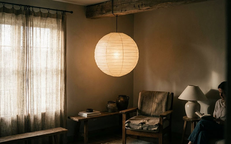 Soft, Gentle Light Creates Calm