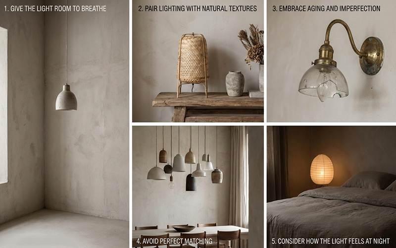 Styling Tips To Make Wabi-sabi Lighting Feel Authentic