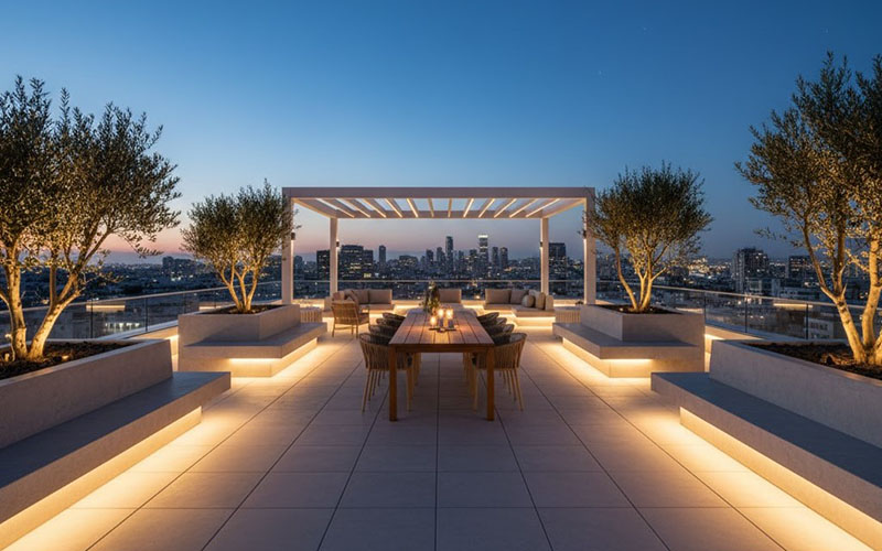 Terrace Led Strip Light Ideas