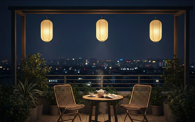 Terrace Lanterns Lighting Ideas