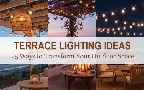 Terrace Lighting Ideas