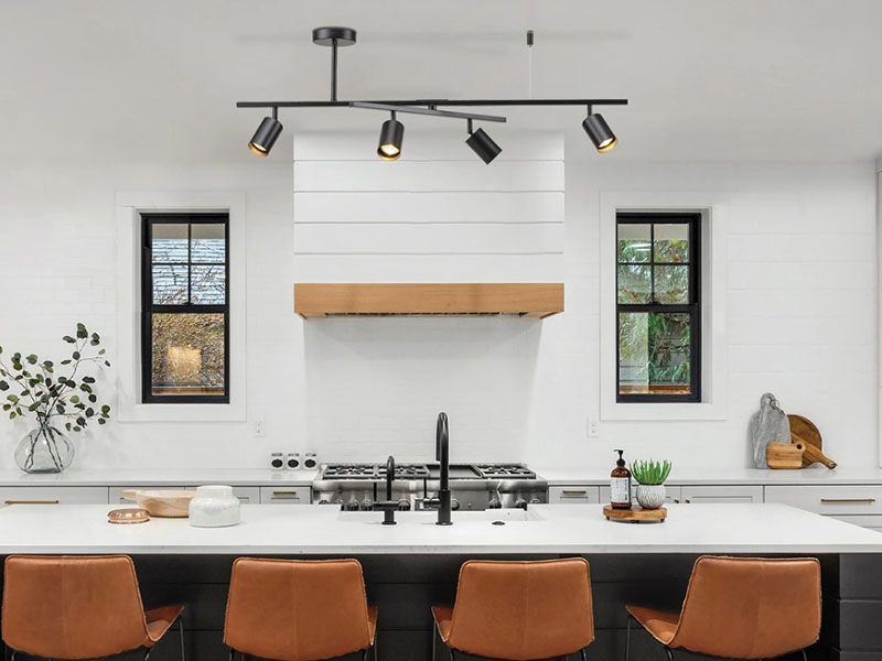Track Lighting Over Kitchen Sink
