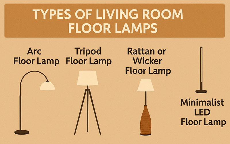 Type Of Living Room Floor Lamps