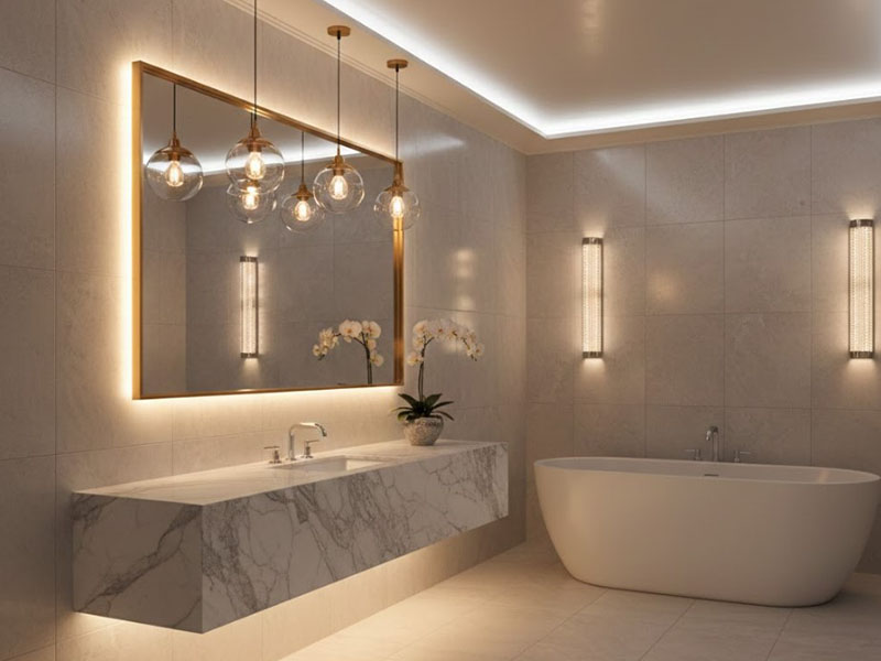 Bathroom Decorative Lighting Ideas