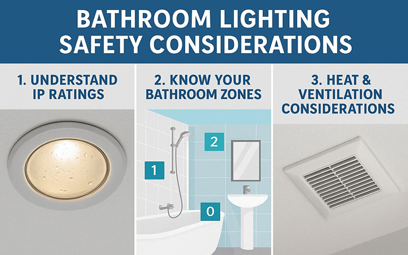Bathroom Lighting Safety Considerations
