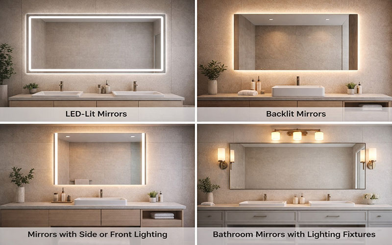 Bathroom Mirror Lighting Ideas