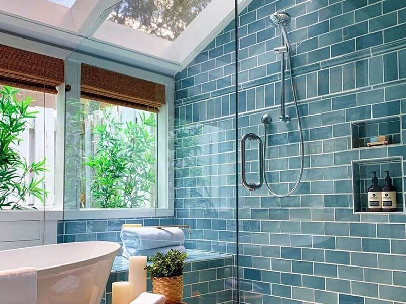 Bathroom Shower Natural Lighting