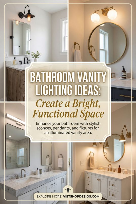 Bathroom Vanity Lighting Ideas Create A Bright, Functional Space