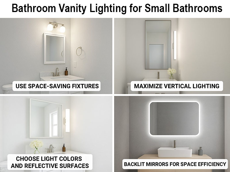 Bathroom Vanity Lighting For Small Bathrooms