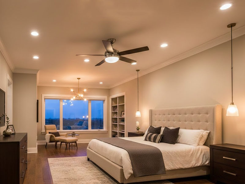 Bedroom Ambient Lighting Create Soft And Brightness