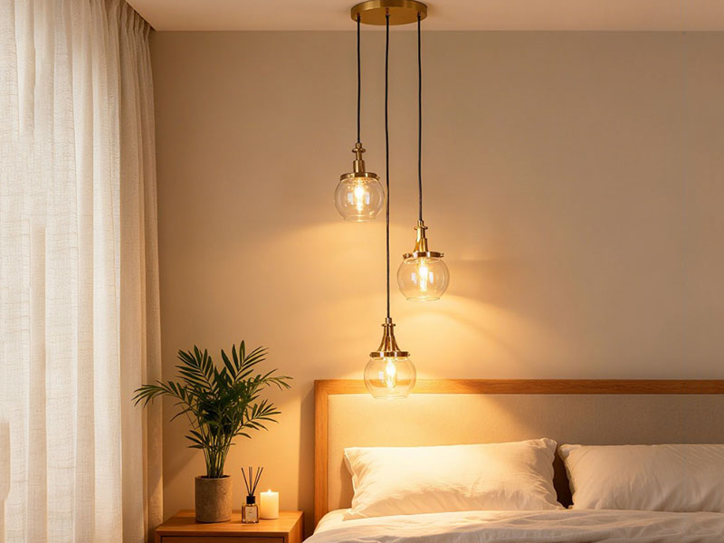 Bedroom Cluster Pendant Light