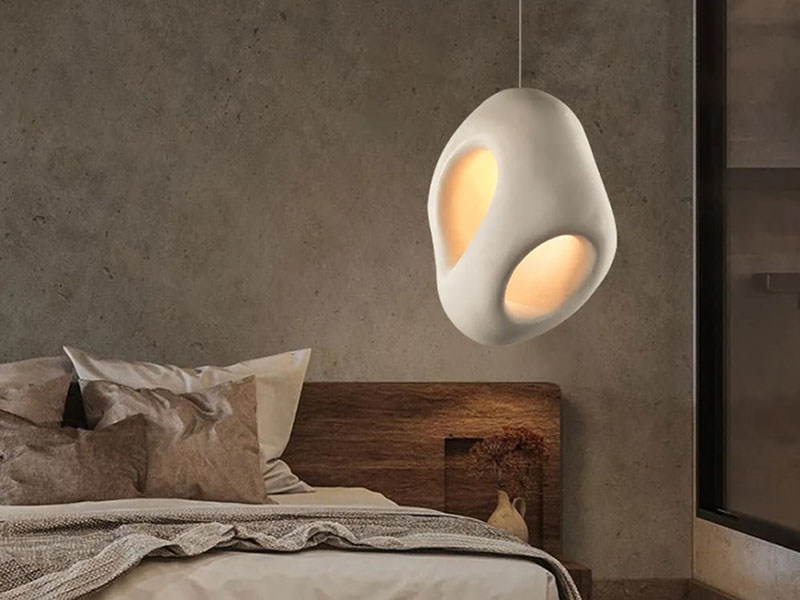 Bedroom Sculptural Pendant Light