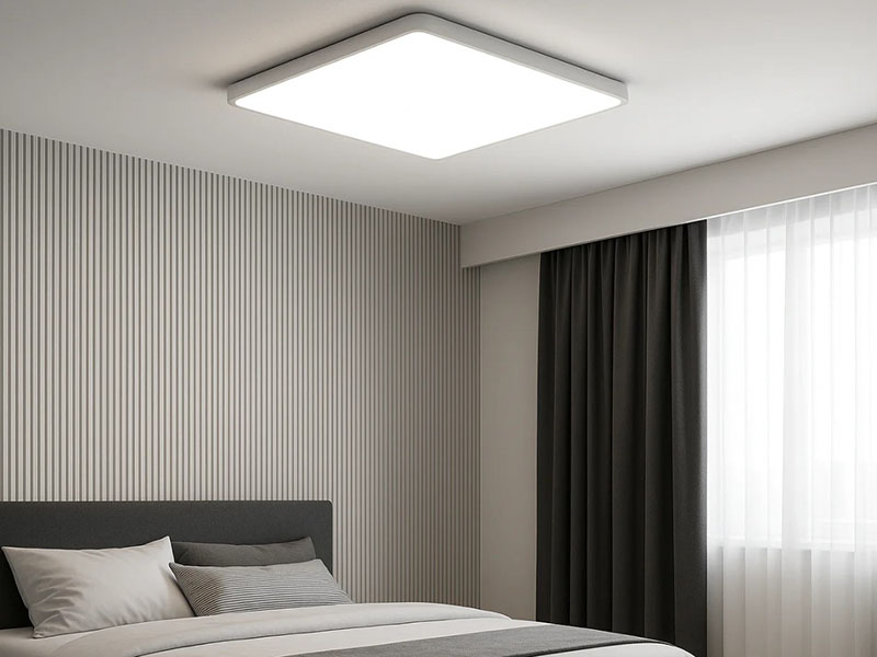 Bedroom Square Led Ceiling Panel For Modern Minimalists