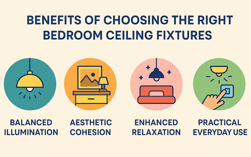 Benefits Of Choosing The Right Ceiling Fixtures