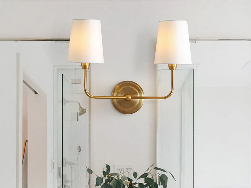 Double Sconce Bathroom Fixtures