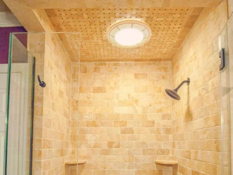 Flush Mount Overhead Shower Lights