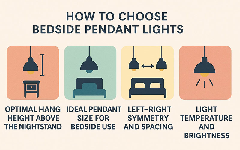 How To Choose Bedside Pendant Lights