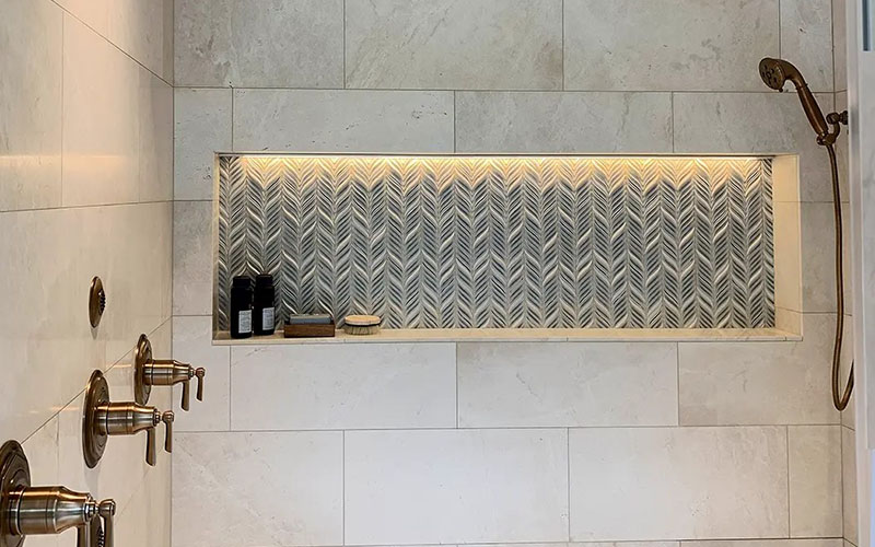 Led Strip Lighting For Shower Niches