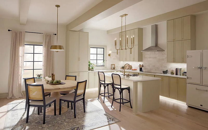 Large Kitchen Lighting Ideas