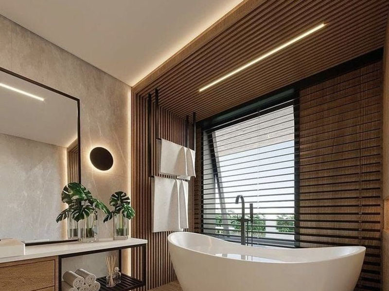 Linear Led Fixtures Bathtub Decorative