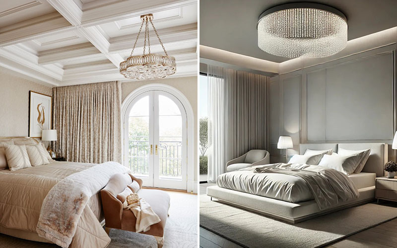 Luxurious, Personalized Master Bedroom Lighting
