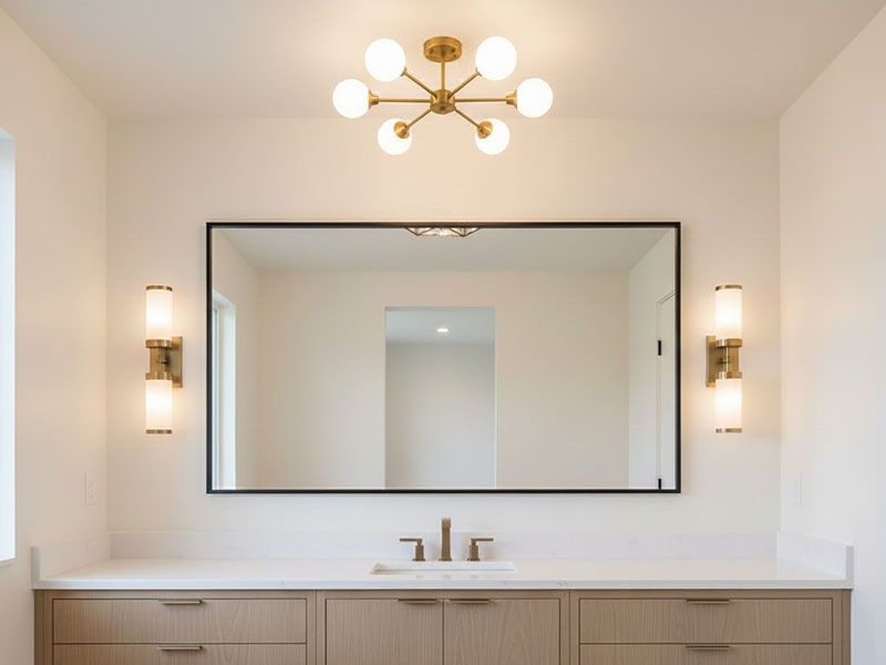 Mid-century Bathroom Lighting Ideas