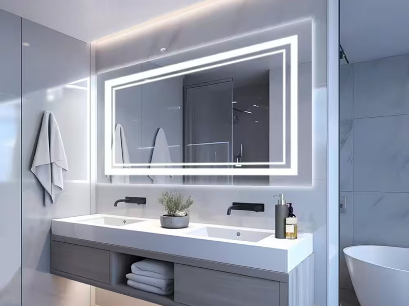 Mirrors With Integrated Led Strips