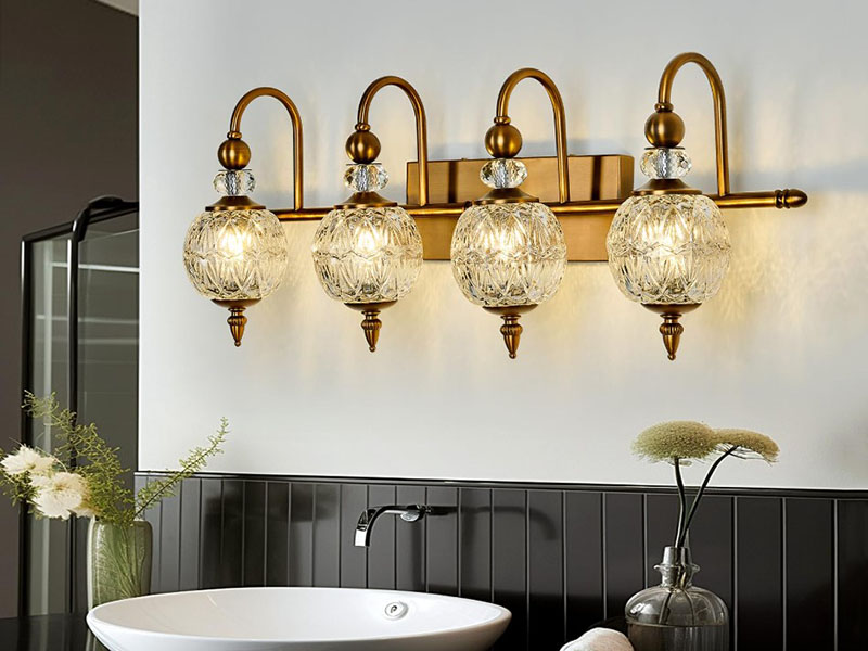 Retro Vanity Fixtures Add Warmth And Nostalgic Charm