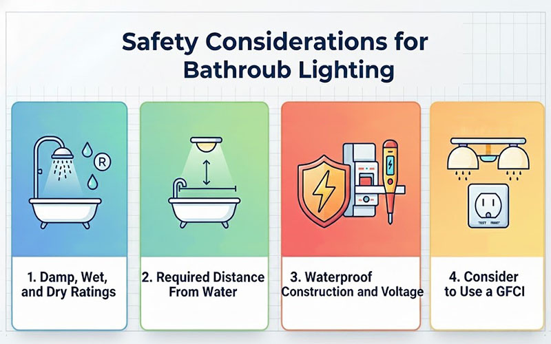 Safety Considerations For Bathtub Lighting