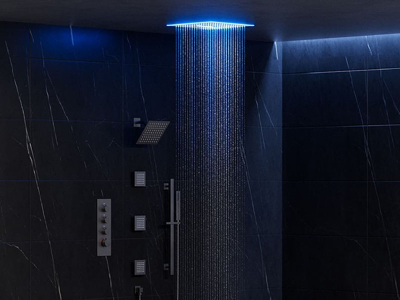 Shower Heads With Integrated Led Lighting