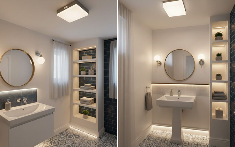Small Bathroom Lighting Ideas