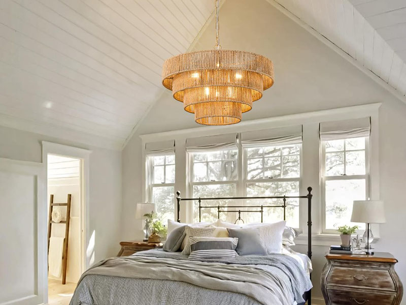 Tiered Pendant Light For Master Bedrooms